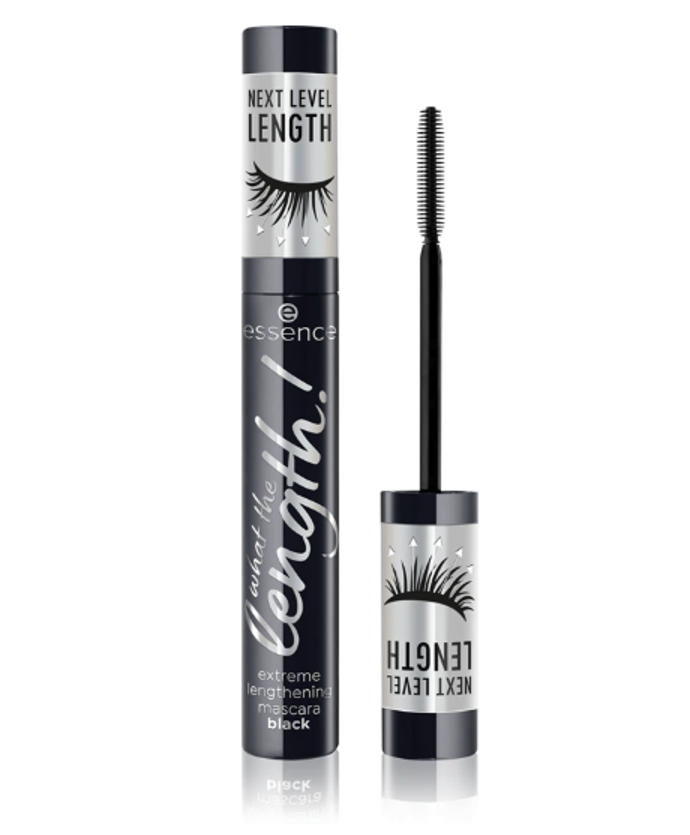 Prodlužující řasenka essence What The Length!, 99 Kč, prodává dm drogerie 
