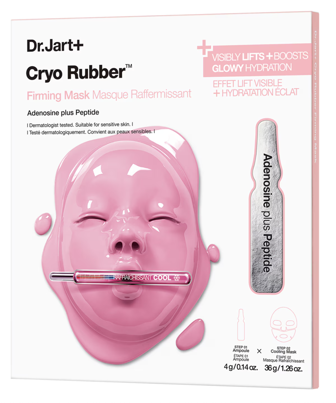 Zpevňující hydrogelová maska Dr.Jart+ Cryo Rubber, 380 Kč (1 ks), prodává Sephora

Masku seženete během Dnů Marianne se slevou 30 %

 
