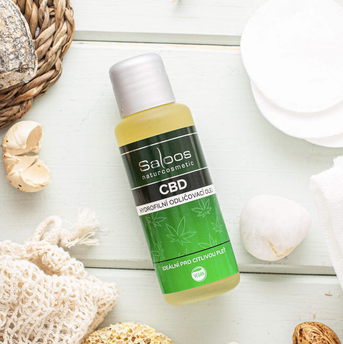 CBD Hydrofilní odličovací olej, 141 Kč
