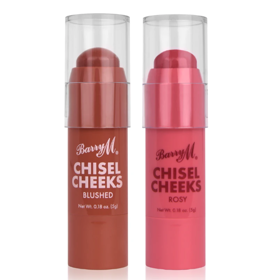 Duo krémových tvářenek Chisel Cheeks Barry M, 259 Kč, prodává Notino
