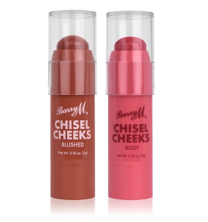 Duo krémových tvářenek Chisel Cheeks Barry M, 259 Kč, prodává Notino
Duo krémových tvářenek Chisel Cheeks Barry M, 259 Kč, prodává Notino