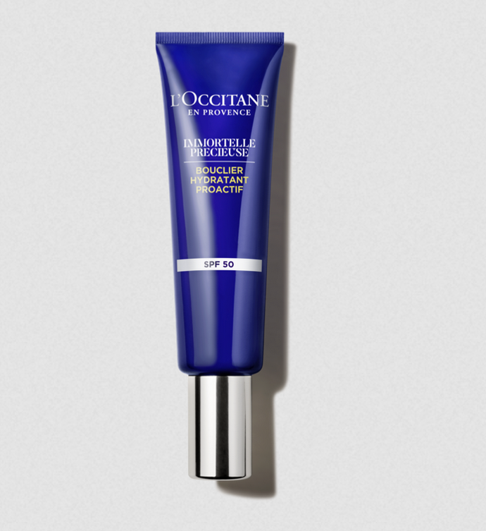 Ochranný krém Immortelle Precious UV Shield SPF50, 1080 Kč
