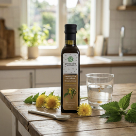 Green idea Pampeliška+kopřiva sirup, 147 Kč
Green idea Pampeliška+kopřiva sirup, 147 Kč