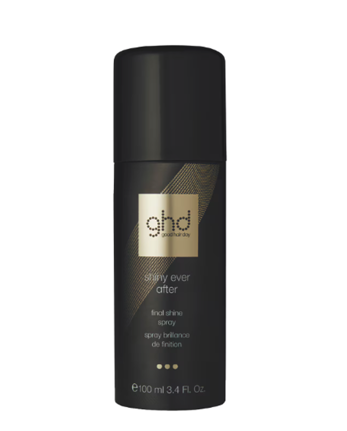 Sprej na vlasy Shiny Ever After, GHD, 490 Kč (100 ml), prodává Sephora
Sprej na vlasy Shiny Ever After, GHD, 490 Kč (100 ml), prodává Sephora