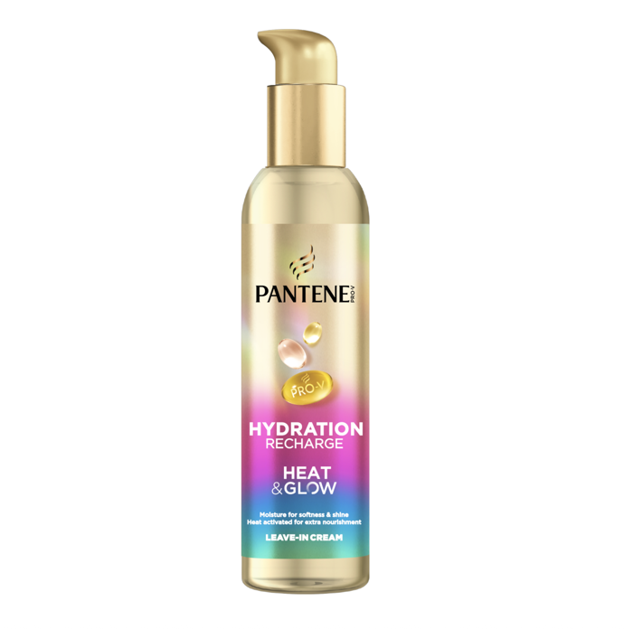 Bezoplachový krém s termoochranou pro hydrataci a lesk Pantene Pro-V Hydration Recharge Heat & Glow, 169 Kč (135 ml), prodává Rossmann
Bezoplachový krém s termoochranou pro hydrataci a lesk Pantene Pro-V Hydration Recharge Heat & Glow, 169 Kč (135 ml), prodává Rossmann