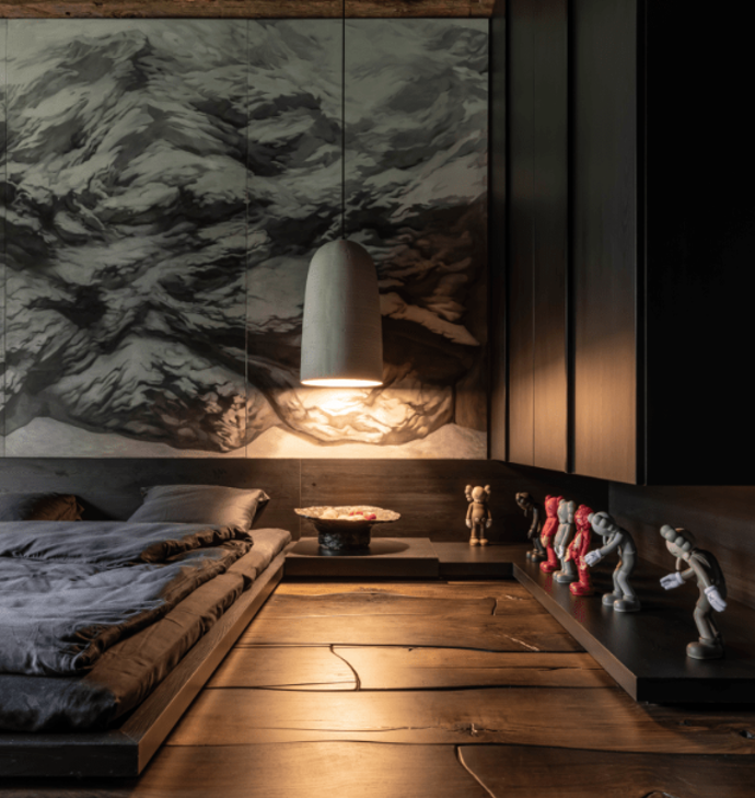 Galerie: Ukrajinský dům inspirovaný japonským stylem wabi-sabi Galerie: Ukrajinský dům inspirovaný japonským stylem wabi-sabi