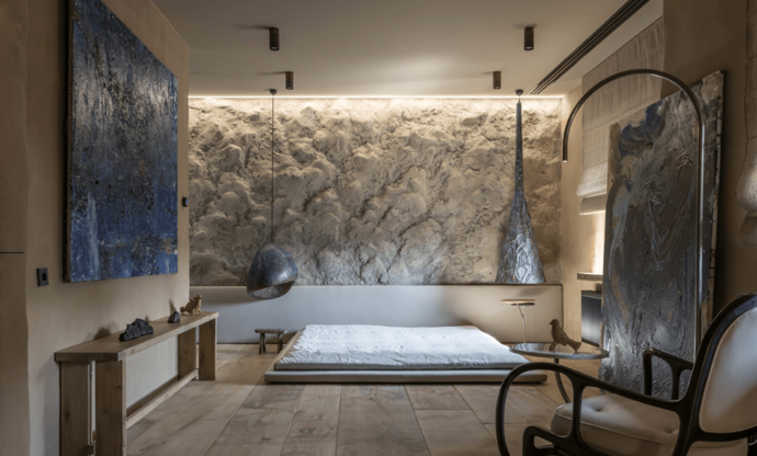 Galerie: Ukrajinský dům inspirovaný japonským stylem wabi-sabi Galerie: Ukrajinský dům inspirovaný japonským stylem wabi-sabi