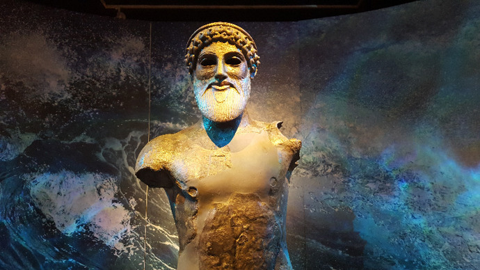 Socha Poseidona