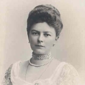 Hraběnka Žofie Chotková rozená z Chotkova a Vojnína v době, kdy se seznámila s následníkem arcivévodou Františkem Ferdinandem d'Este.
