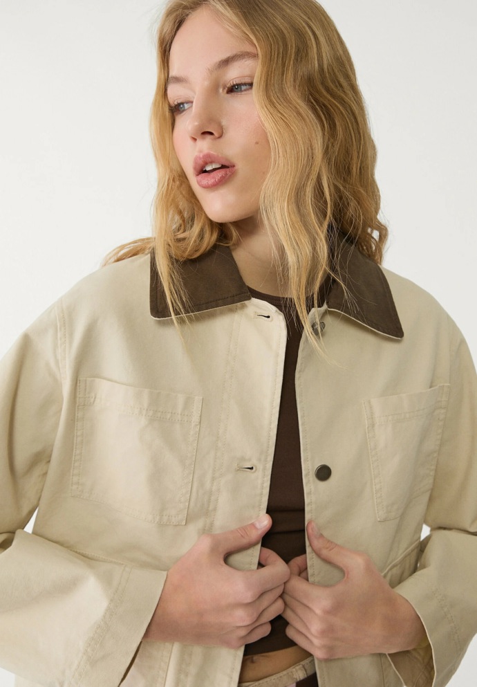 Barn jacket, Stradivarius, 999 Kč
