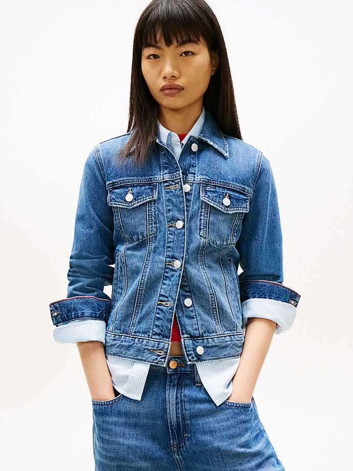 Denimová bunda, Tommy Hilfiger, 2790 Kč
