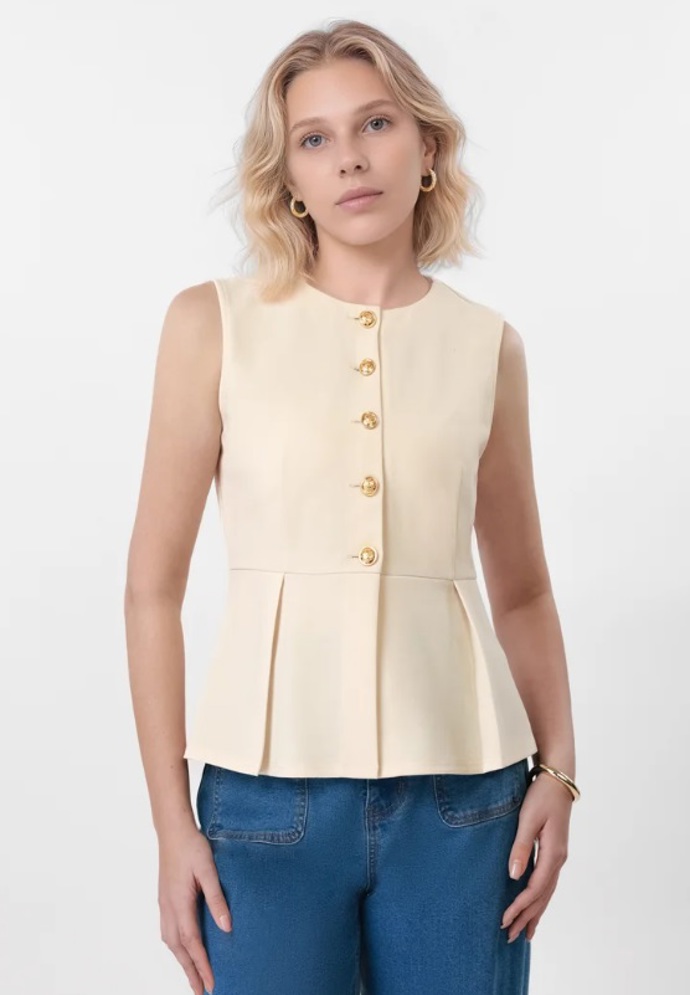Elegantní peplum top, Anna Field, 680 Kč
