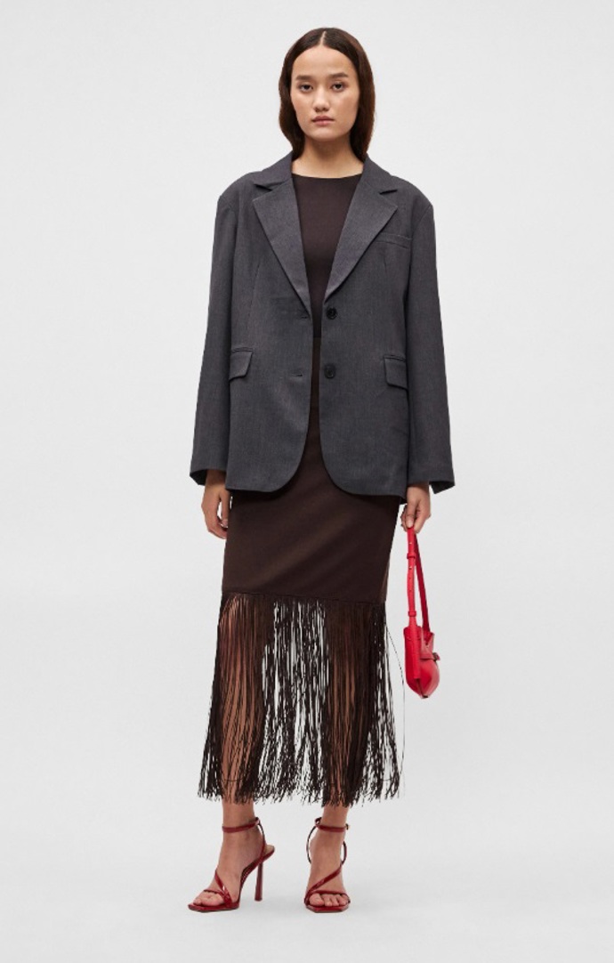 Sukně s třásněmi, Gina Tricot, 1 020 Kč
