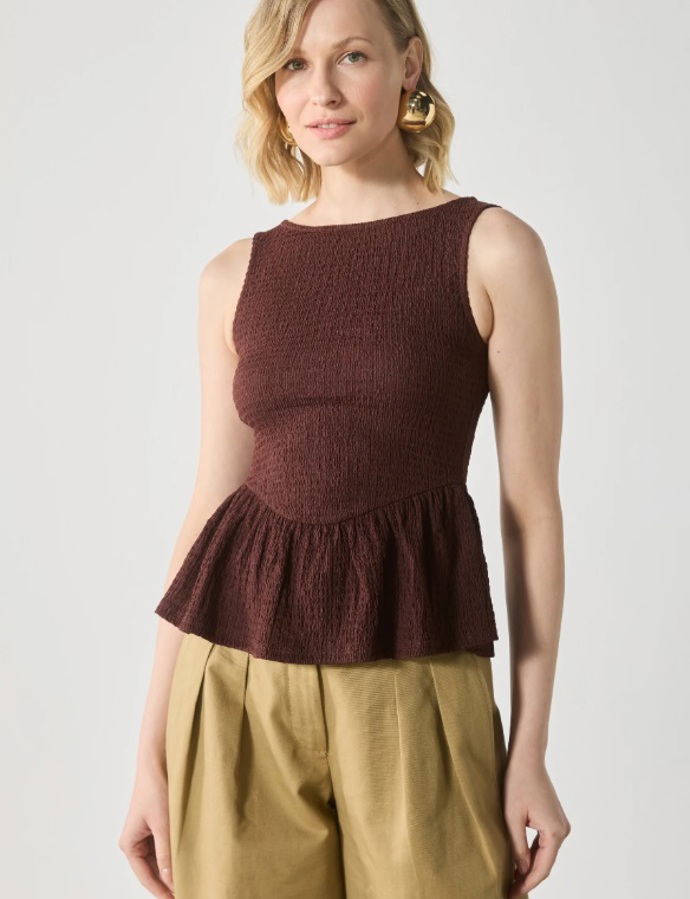 Peplum top, Anna Field, 299 Kč
