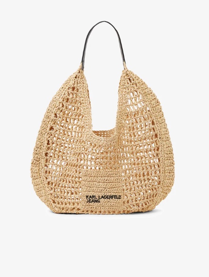 Háčkovaná hobo kabelka, Karl Lagerfeld, 2 130 Kč
