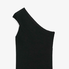 Úpletový top na jedno rameno, Massimo Dutti, 1595 Kč
