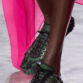 Skinny sneakers od Dries Van Noten
