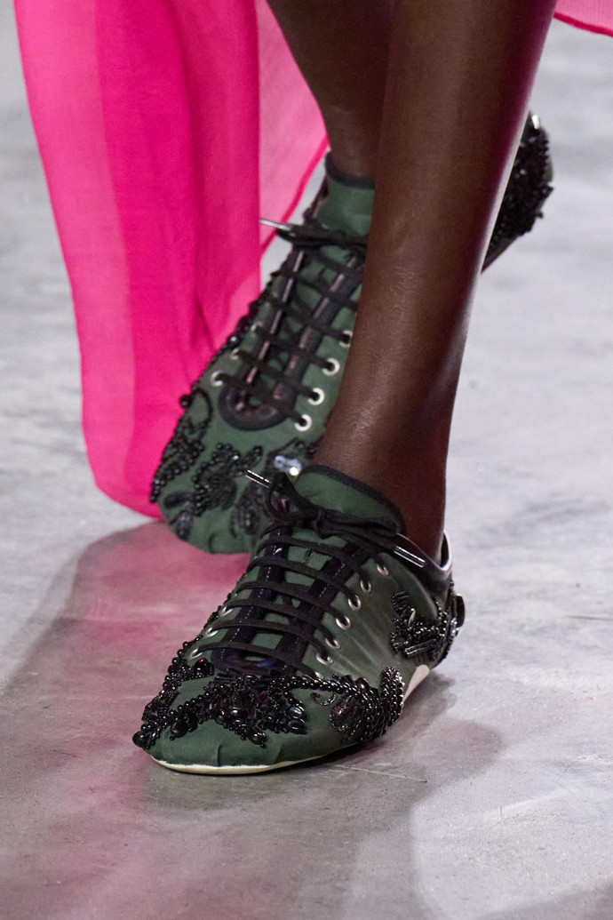 Skinny sneakers od Dries Van Noten
