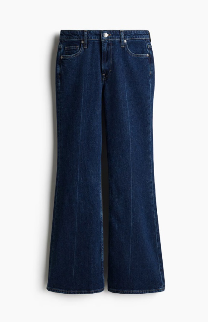 Zvonové džíny, H&M, 839 Kč
