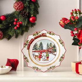 Villeroy & Boch, Dezertní talíř Annual Christmas Edition 2025, Potten & Pannen - Staněk, 835 Kč
