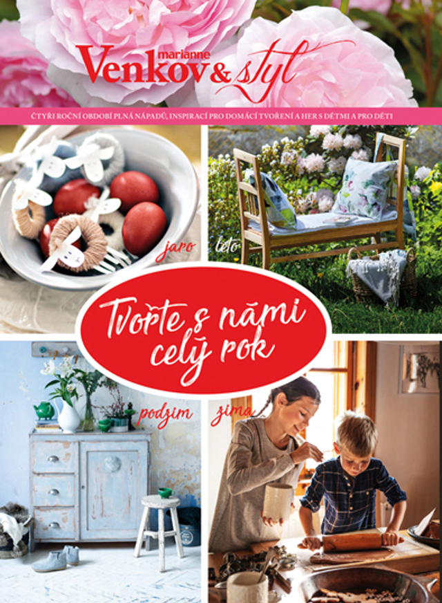 Marianne Venkov & styl: Vychází kniha Tvořte s námi celý rok