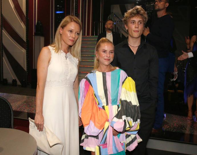 Linda Rybová, Mariana Prachařová a syn František
