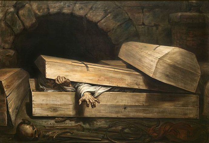 Pohřbení zaživa
Pohřbení zaživa
