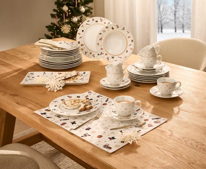 JÍDELNÍ SOUPRAVA, 12dílné, porcelán, XXXLutz, 1 679 Kč
