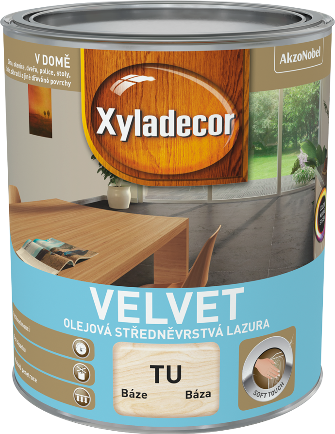 Olejová lazura XYLADECOR Velvet
