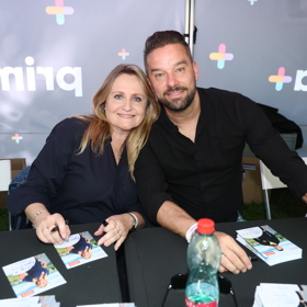 Herec Švancara s kolegyní Reginou Řandovou
