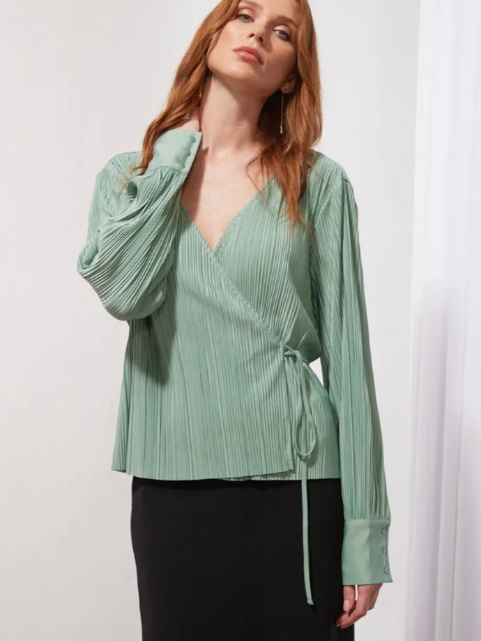 Šalvějová halenka, Anna Field, 284 Kč
