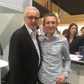 Přemek s vyhlášeným francouzským šéfkuchařem Alainem Ducasse.