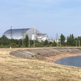 U Černobylu nyní hoří.