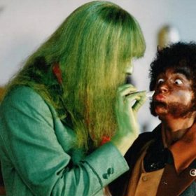 Jakub Zindulka a Yvetta Blanarovičová coby vodník a čert v Princezně ze mlejna.