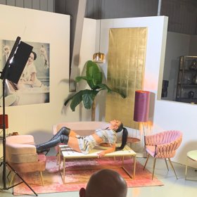 Ze zákulisí focení.