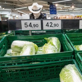 Zelenina je teď drahá.