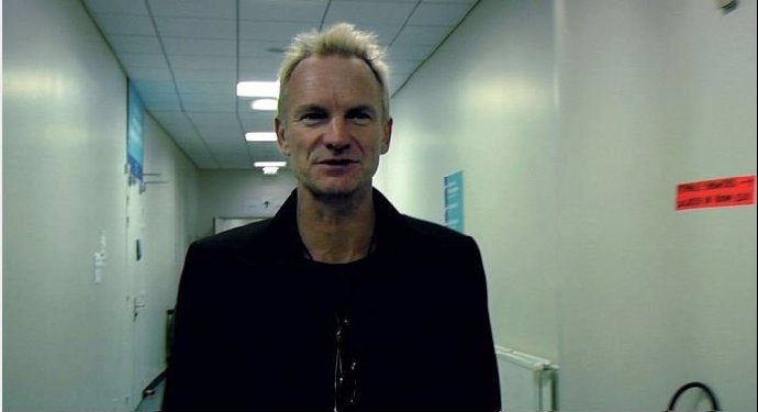 Britský zpěvák Sting. 