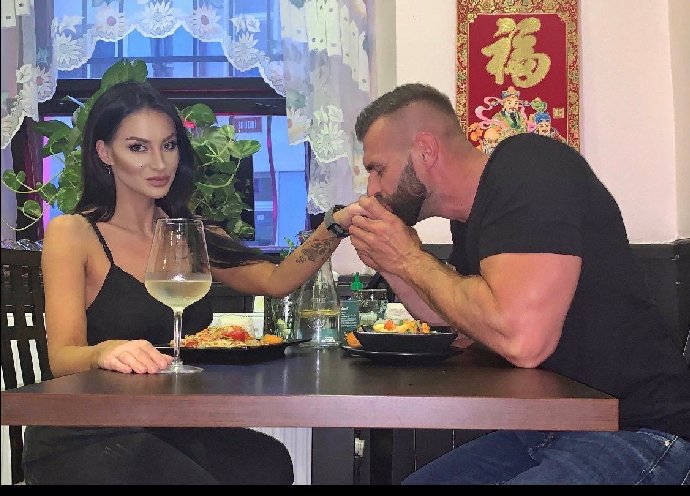 Andrea Pomeje a Petr Plaček slavili výročí večeří.