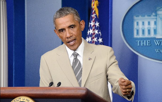 Barack Obama čelí dalšímu komentáři ze strany Trumpa. 