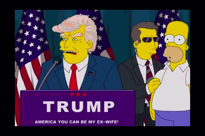 Simpsonovým se povedlo předpovědět, že se Donald Trump stane prezidentem.