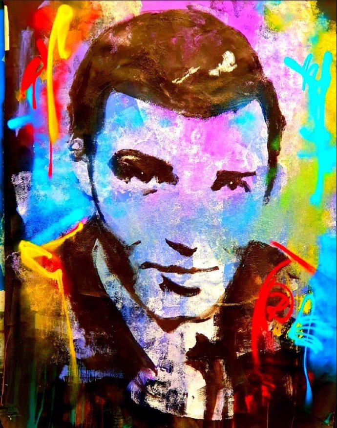 Pop art sluší i mladému Karlu Gottovi.