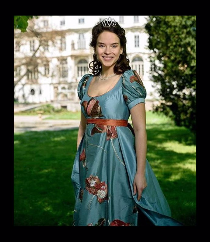 Kristína Svarinská coby princezna.