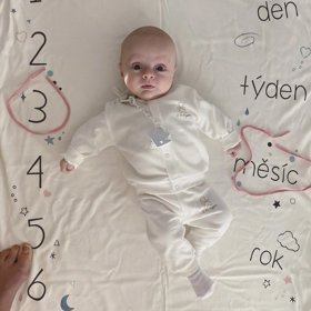 Amálka Kubošová v celé své rozkošné miminkovské kráse.