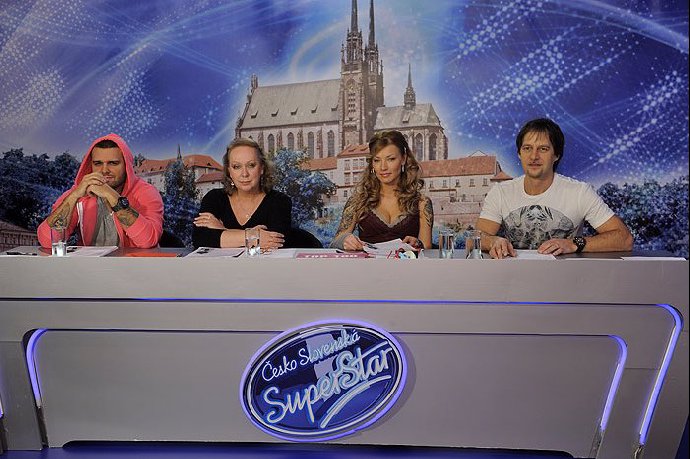 Bývalá porota SuperStar.