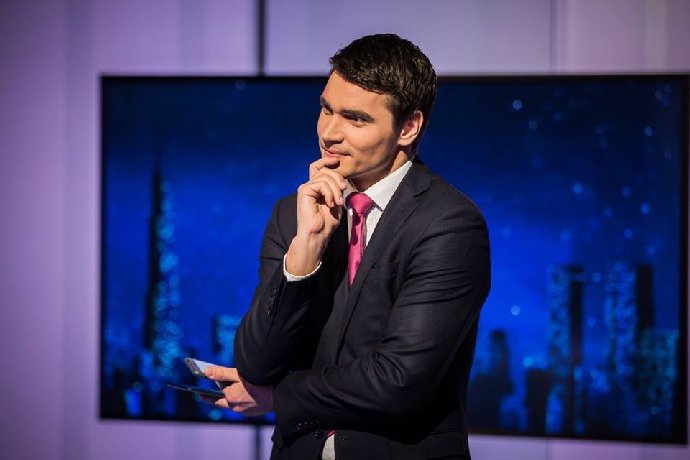 Moderátor Daniel Stach.