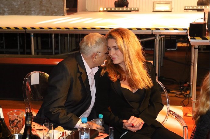 Jiří Menzel byl po boku Olgy velmi šťastný.