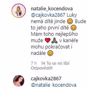 To jí Kočendová s ledovým klidem vyvrátila, což samotnou fanynku dost zaskočilo.