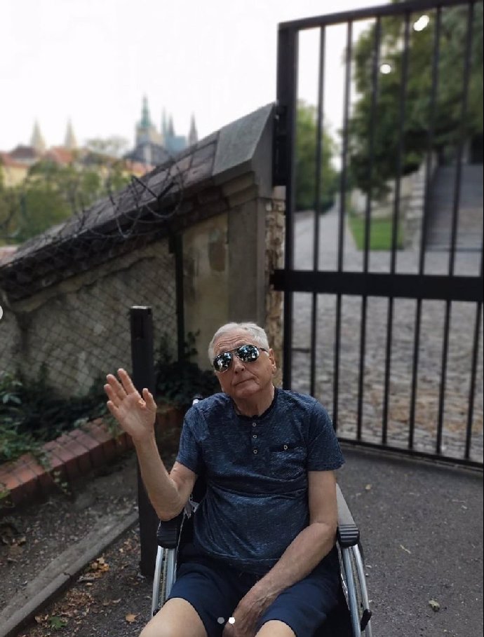 Jeho poslední snímek z léta.