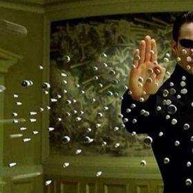 Americký herec Keanu Reeves.