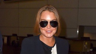 FOTO: Lindsay Lohan s luxusní kabelkou od Hermés.